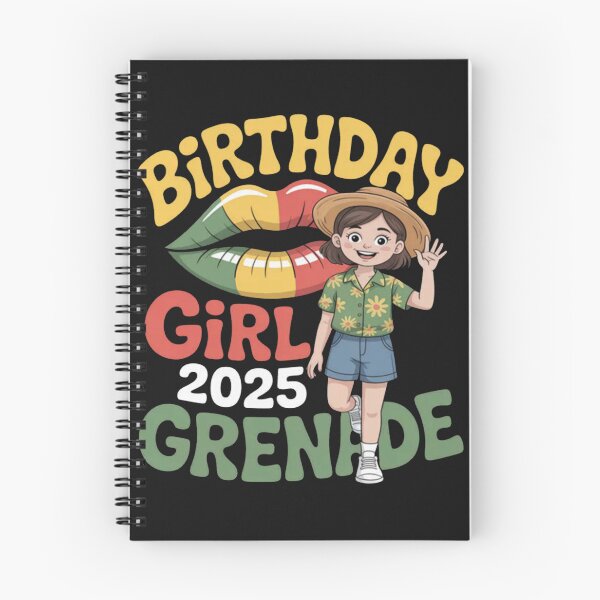 Item preview, Grenada Lips Birthday Girl 2025 Island Vacation Celebration designed and sold by Vastingan.
