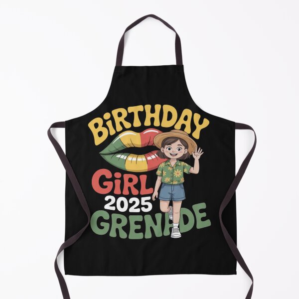 Item preview, Grenada Lips Birthday Girl 2025 Island Vacation Celebration designed and sold by Vastingan.