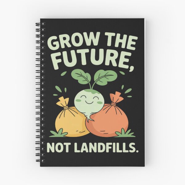 Item preview, Grow the Future Not Landfills Eco-Friendly designed and sold by Vastingan.