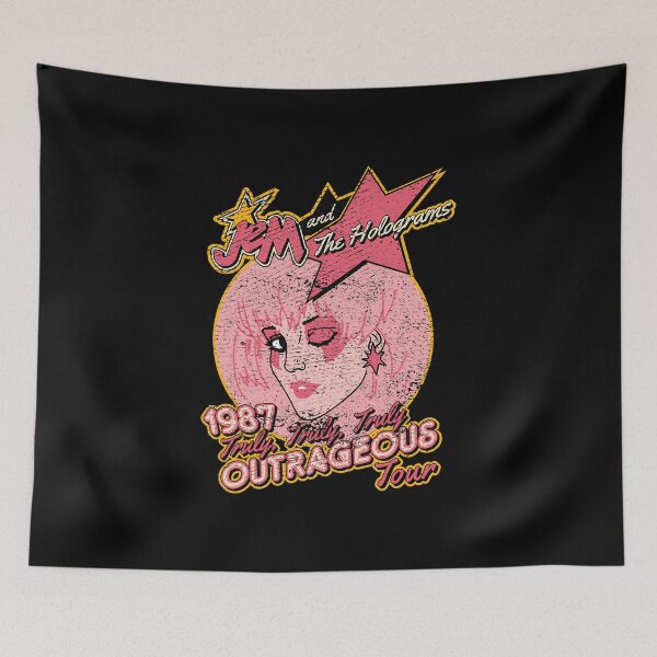 Item preview, Jem And The Holograms Tour- Distressed  designed and sold by MargueriteFour.