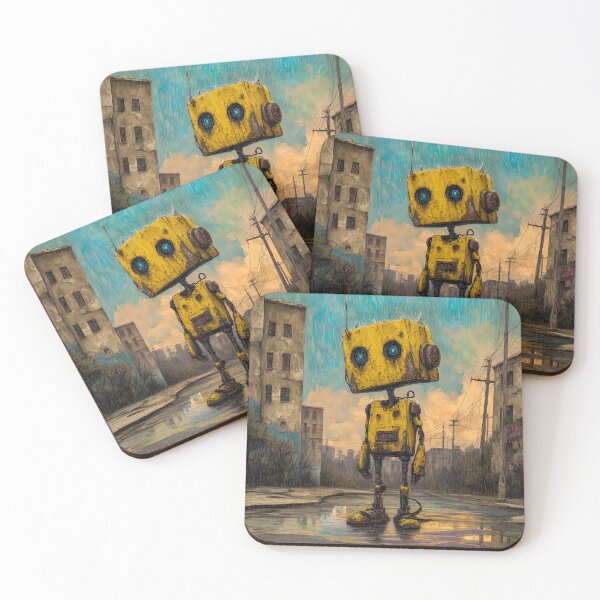Item preview, Lonely Yellow Robot designed and sold by JPugliese.