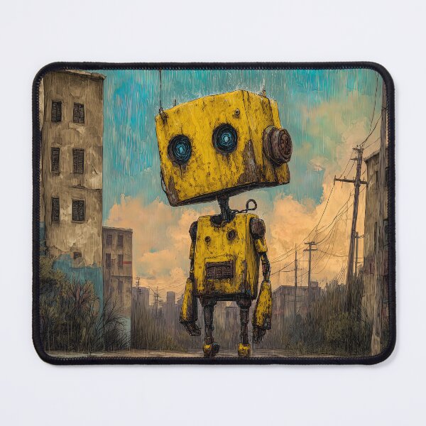 Item preview, Lonely Yellow Robot designed and sold by JPugliese.