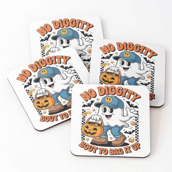Item preview, Halloween Ghost No Diggity Bout to Bag it Up  designed and sold by Vastingan.