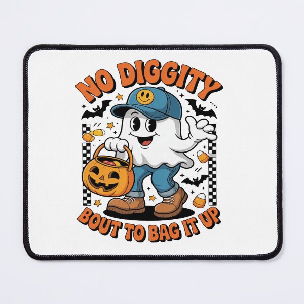 Item preview, Halloween Ghost No Diggity Bout to Bag it Up  designed and sold by Vastingan.