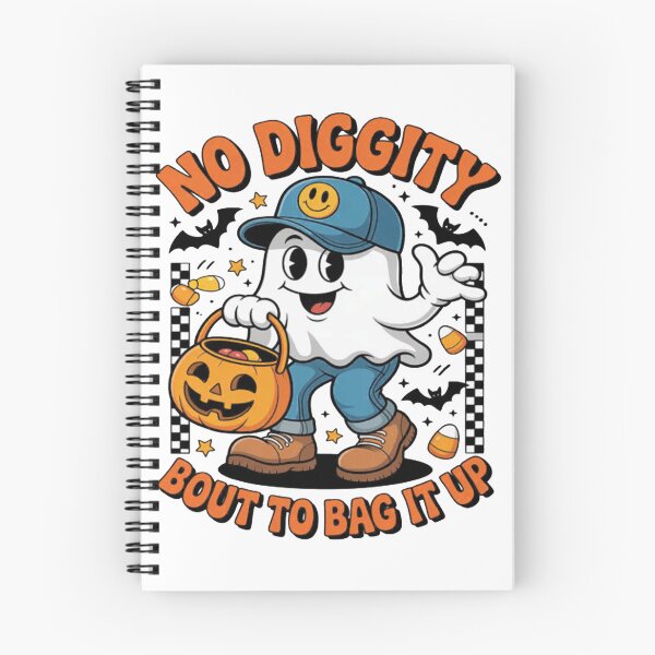 Item preview, Halloween Ghost No Diggity Bout to Bag it Up  designed and sold by Vastingan.
