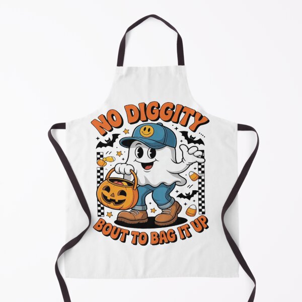 Item preview, Halloween Ghost No Diggity Bout to Bag it Up designed and sold by Vastingan.