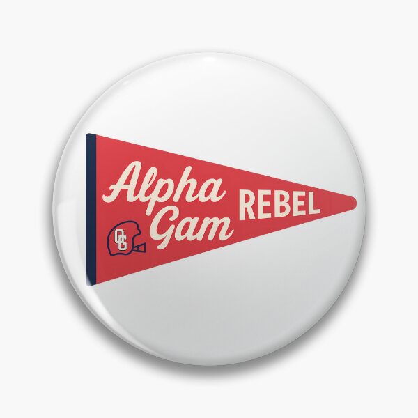 Artikelvorschau, Alpha Gam Rebel – Wimpelflaggen-Schwesternschaft entworfen und verkauft von summer-loving.