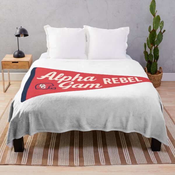 Item preview, Alpha Gam Rebel – Pennant Flag Sorority designed and sold by summer-loving.