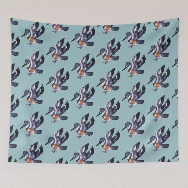 Item preview, Cozy Belted Kingfisher designed and sold by Phoenix of Starlight.