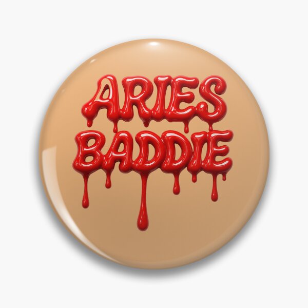 Item preview, Glossy Red & White Drip Baddie – Liquid Luxe Aries Energy designed and sold by Embrace Tall.