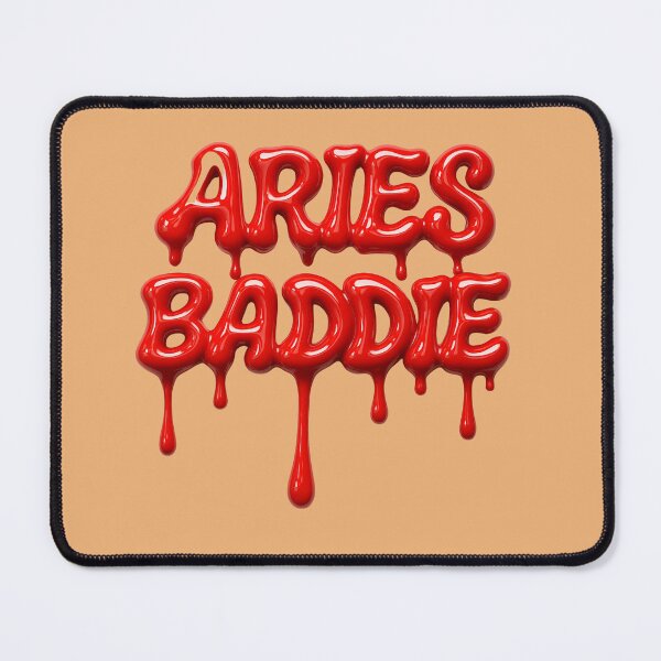 Item preview, Glossy Red & White Drip Baddie – Liquid Luxe Aries Energy designed and sold by Embrace Tall.