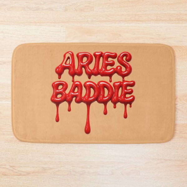 Item preview, Glossy Red & White Drip Baddie – Liquid Luxe Aries Energy designed and sold by Embrace Tall.