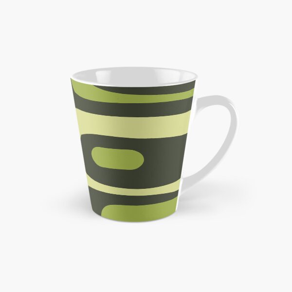 Item preview, Mid Century Modern Abstract Minimalist Piquet Pattern in Retro Chartreuse Green Tones designed and sold by kierkegaard.