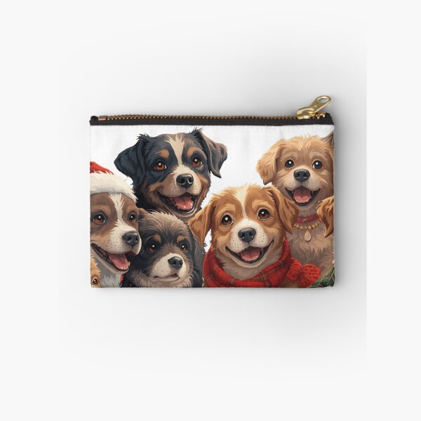 Item preview, Merry Christmas from all of us - dogs  designed and sold by Vivid Creations by CJ.
