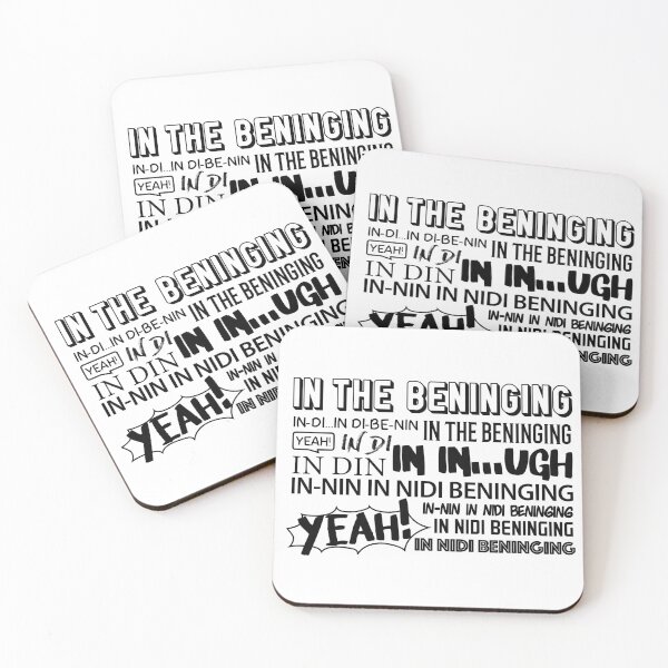 Item preview, IN THE BENINGING (BEGINNING) designed and sold by Obedience Exalted Merchandize.
