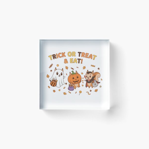 Item preview, Trick or Treat & Eat! designed and sold by All Things Squirrely.