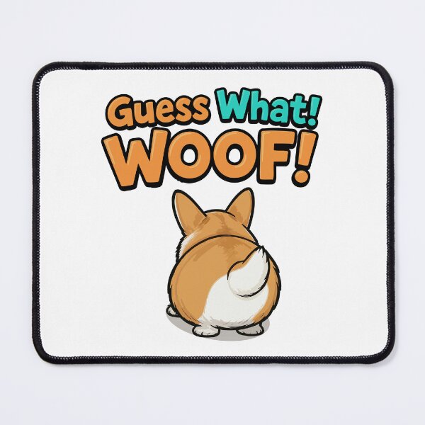 Item preview, Corgi Butt Wiggle Funny Quote designed and sold by Tong4130.