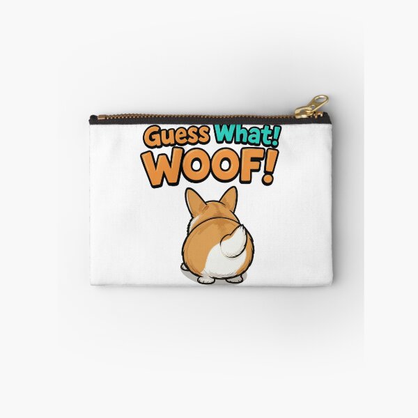 Item preview, Corgi Butt Wiggle Funny Quote designed and sold by Tong4130.