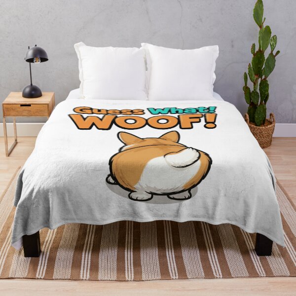 Item preview, Corgi Butt Wiggle Funny Quote designed and sold by Tong4130.