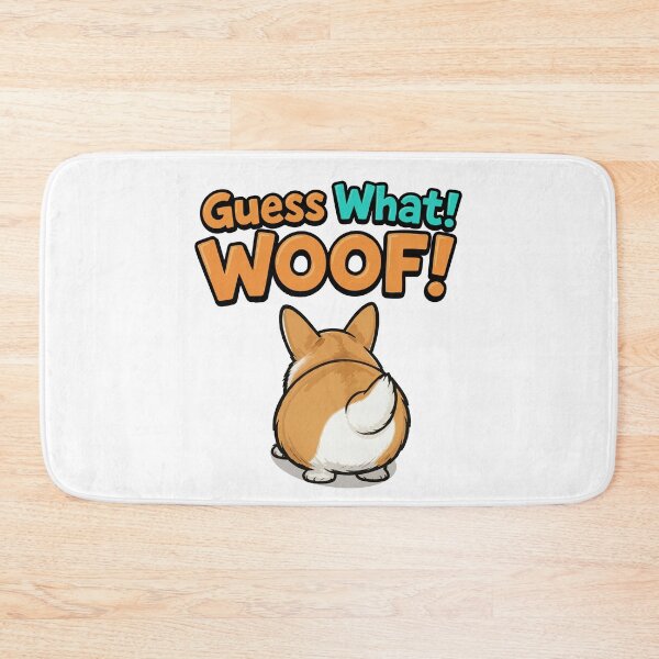 Item preview, Corgi Butt Wiggle Funny Quote designed and sold by Tong4130.