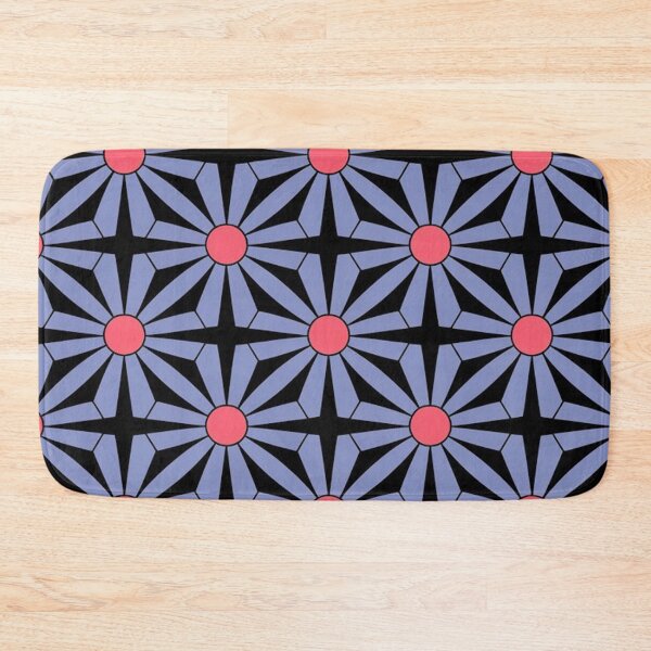 Item preview, Retro Geometric Flower Star Pattern Design designed and sold by Ed & Harmony.