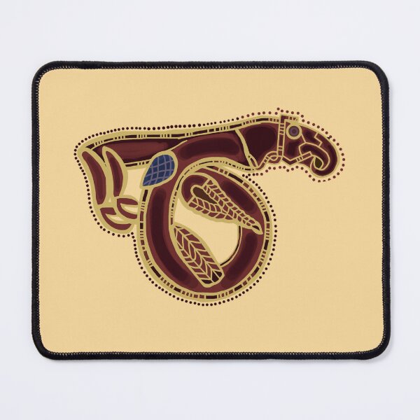 Item preview, Letter T Sutton Hoo Inspired Buff designed and sold by Donnahuntriss.