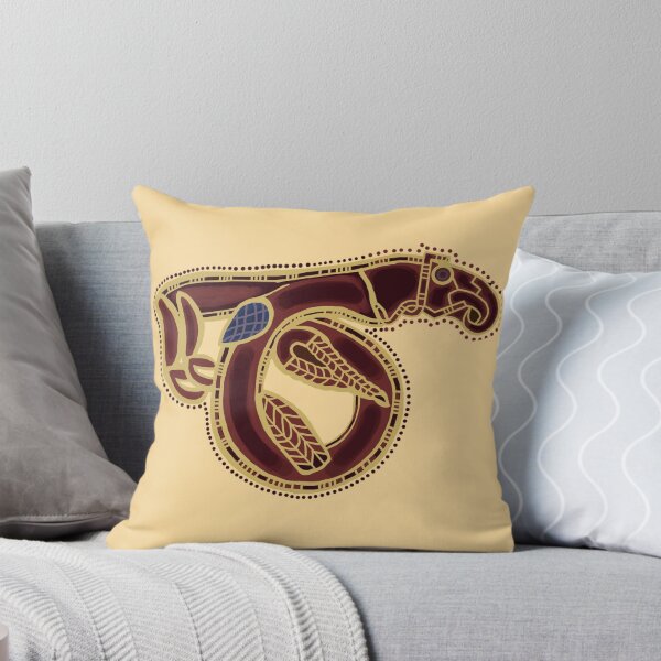 Item preview, Letter T Sutton Hoo Inspired Buff designed and sold by Donnahuntriss.