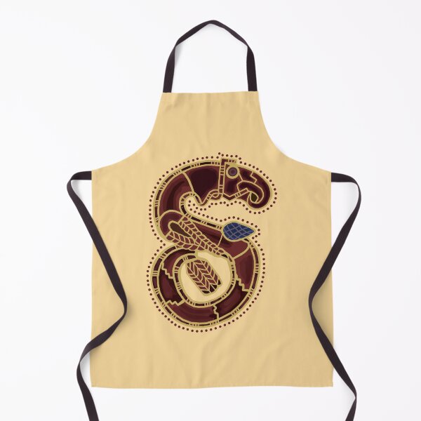 Item preview, Letter S Sutton Hoo Inspired Buff designed and sold by Donnahuntriss.