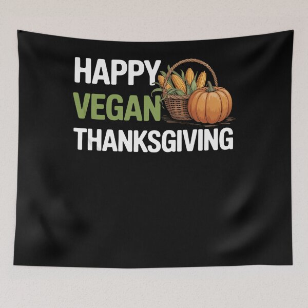 Item preview, Happy Vegan Thanksgiving T-Shirt Funny Turkey Day designed and sold by ticlitule.