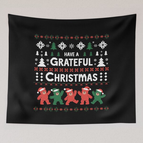 Item preview, Have A Very Grateful Christmas Funny Bear Ugly Xmas 2025 designed and sold by ticlitule.