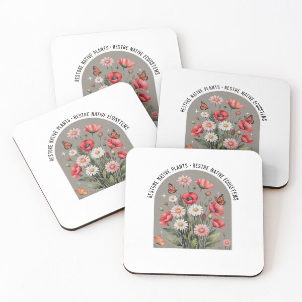 Item preview, Restore Native Plants Restore Native Ecosystems Plant Lover designed and sold by DrewLeuschke.