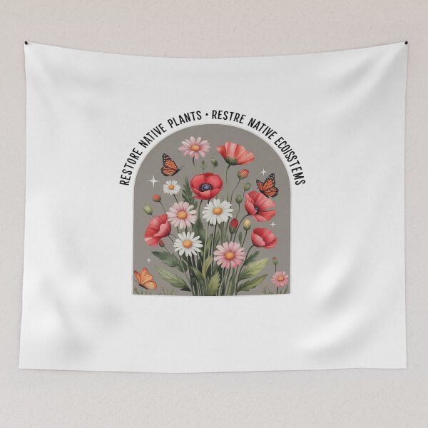 Item preview, Restore Native Plants Restore Native Ecosystems Plant Lover designed and sold by DrewLeuschke.