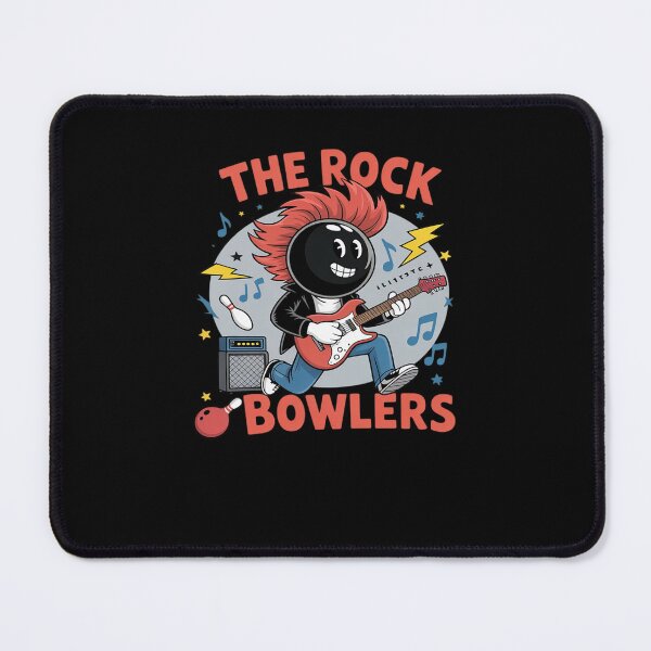 Item preview, Rock & Bowlers Funny Bowling Team designed and sold by MinaReinger.
