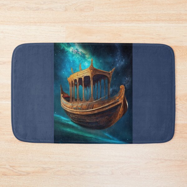 Item preview,  A Starlit Barge Embarks on a Heavenly Journey designed and sold by KilianSzmid.