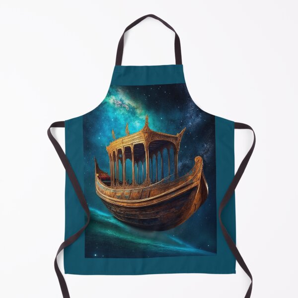 Item preview,  A Starlit Barge Embarks on a Heavenly Journey designed and sold by KilianSzmid.