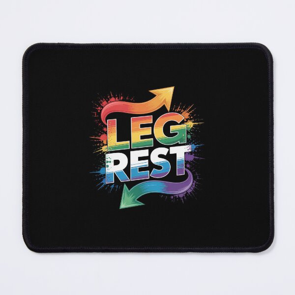 Item preview, Leg Rest Naughty Dad Joke Vagitarian Design Lesbian designed and sold by Belkisallen.