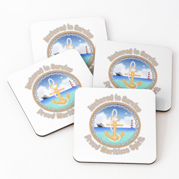 Item preview, Anchored in Service, Proud Maritime Spirit designed and sold by Umbrella urban.