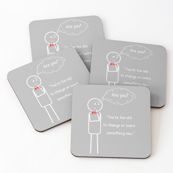 Item preview, No matter your age - it ain't limmit! designed and sold by ThinkMan.