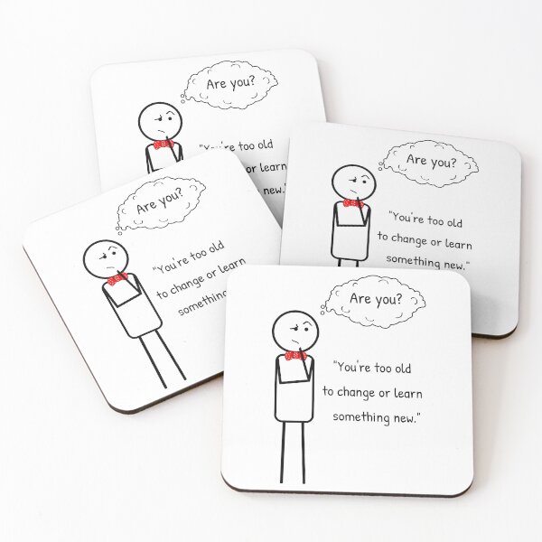 Item preview, No matter your age - it ain't limmit! designed and sold by ThinkMan.
