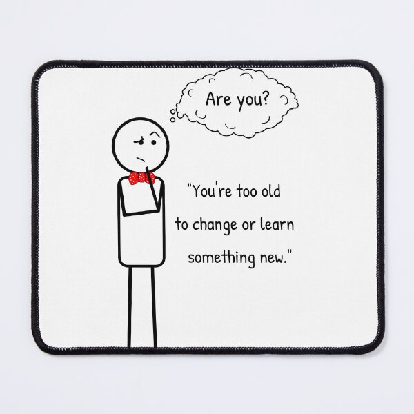 Item preview, No matter your age - it ain't limmit! designed and sold by ThinkMan.