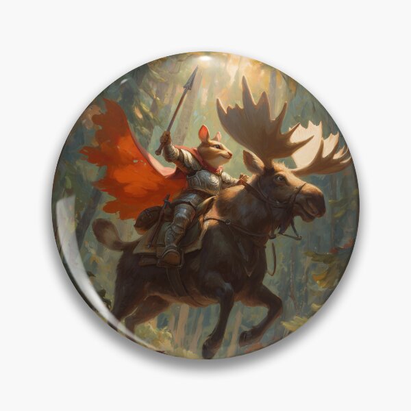 Item preview, The Brave Knight of the Northwood designed and sold by ArgentoArt.