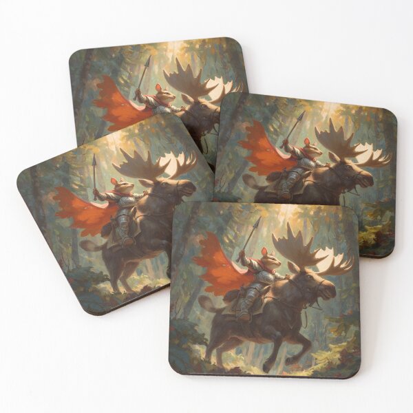 Item preview, The Brave Knight of the Northwood designed and sold by ArgentoArt.
