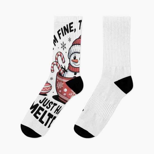 Item preview, Everything's Fine Just Having Meltdown Snowman Winter designed and sold by VladoZork.