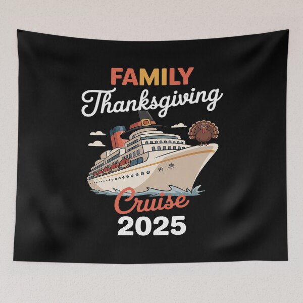 Item preview, FAMILY Criuse Thanksigiving 2025 Turkey designed and sold by VladoZork.
