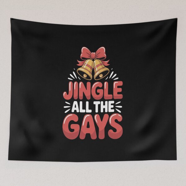 Item preview, Funny Gay Christmas Pun Homosexual Christmas Pride designed and sold by VladoZork.