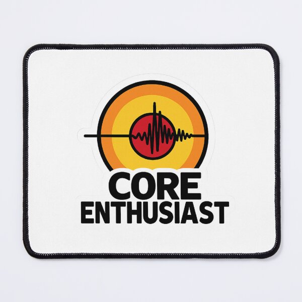 Item preview, Geophysicist Seismic Wave Sticker – Core Enthusiast Earth Science Badge designed and sold by TeeCraftTeeCo.