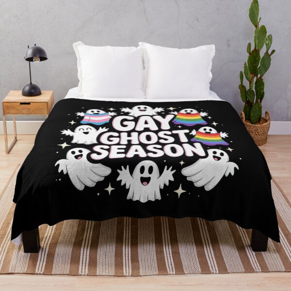 Item preview, Gay Ghost Season Tee Funny LGBTQ Halloween Gay Pride designed and sold by VladoZork.