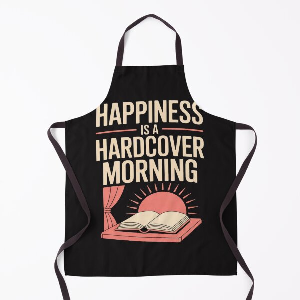 Item preview, Happiness is a Hardcover Morning Sunrise Bookworm designed and sold by Ikwalima.