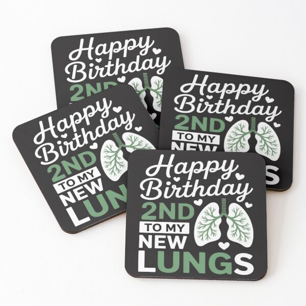 Item preview, Happy 2nd Birthday To My New Lung Transplant Anniversary designed and sold by Ikwalima.