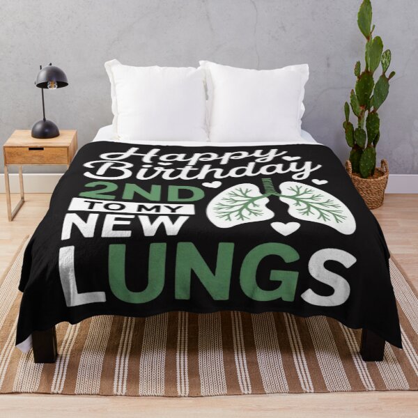 Item preview, Happy 2nd Birthday To My New Lung Transplant Anniversary designed and sold by Ikwalima.